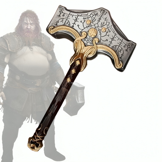 God of War Lifesize Weapon Thor Hammer Role Playing For Children & Cosplay